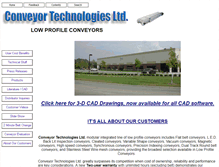 Tablet Screenshot of conveyortechltd.com